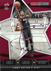2020-21 Hoops Lights Camera Action Jimmy Butler #15 card