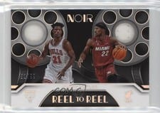 2022-23 Panini Noir Reel to Reel Memorabilia Jimmy Butler #RRM-JMB card