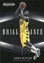 2022 Panini Prizm Draft Picks Brilliance Jimmy Butler #BR-JB card