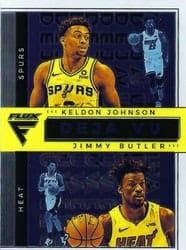 2020-21 Panini Flux Deja Vu Jimmy Butler / Keldon Johnson #23 card