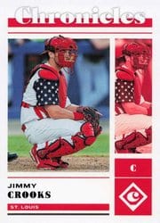 2023 Panini Chronicles Base Set Jimmy Crooks #20 card