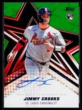 2026 Topps Baseball Stars Autographs Jimmy Crooks #BSA-JCR card