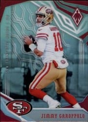 2018 Panini Phoenix Base Set Jimmy Garoppolo #86 card