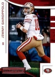 2018 Panini Rookies & Stars Base Set Jimmy Garoppolo #32 card