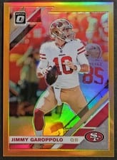 2019 Donruss Optic Jimmy Garoppolo Holo #85 card