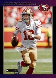 2019 Donruss Retro 1989 Jimmy Garoppolo #RET-4 card