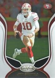2019 Panini Certified Base Set Jimmy Garoppolo #95 card