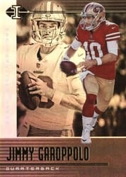 2019 Panini Illusions Base Set Jimmy Garoppolo #15 card