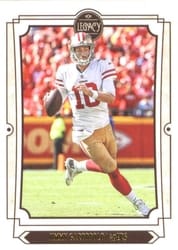 2019 Panini Legacy Base Set Jimmy Garoppolo #88 card
