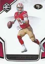 2019 Panini Limited Base Set Jimmy Garoppolo #93 card