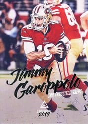 2019 Panini Luminance Base Set Jimmy Garoppolo #94 card