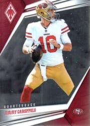 2019 Panini Phoenix Base Set Jimmy Garoppolo #92 card
