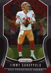 2019 Panini Prizm Base Set Jimmy Garoppolo #252 card