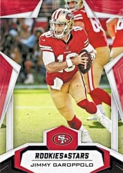 2019 Panini Rookies & Stars Base Set Jimmy Garoppolo #55 card
