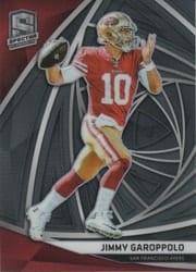 2019 Panini Spectra Base Set Jimmy Garoppolo #20 card