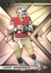 2019 Panini XR Base Set Jimmy Garoppolo #48 card