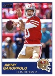 2019 Score Base Set Jimmy Garoppolo #304 card