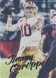 2020 Panini Luminance Base Set Jimmy Garoppolo #4 card