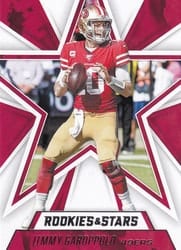 2020 Panini Rookies & Stars Base Set Jimmy Garoppolo #93 card
