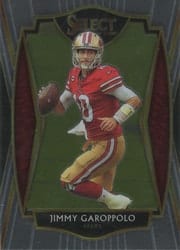 2020 Panini Select Base Set Jimmy Garoppolo #117 card