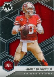 2021 Panini Mosaic Base Set Jimmy Garoppolo #173 card