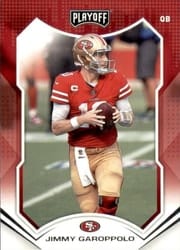 2021 Panini Playoff Base Set Jimmy Garoppolo #188 card