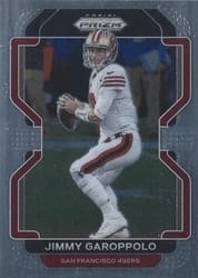 2021 Panini Prizm Base Set Jimmy Garoppolo #55 card