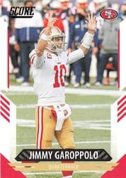 2021 Score Base Set Jimmy Garoppolo #259 card