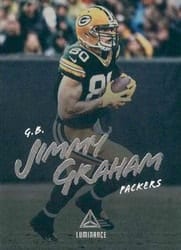 2018 Panini Luminance Base Set Jimmy Graham #61 card