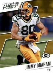 2018 Panini Prestige Base Set Jimmy Graham #177 card