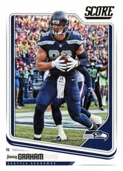 2018 Score Base Set Jimmy Graham #294 card