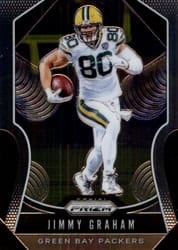 2019 Panini Prizm Base Set Jimmy Graham #118 card