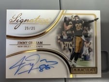 2024 Panini Immaculate Collection Signature Moves Jimmy Graham #18 card