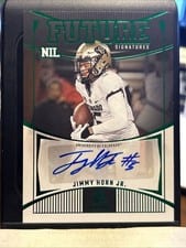 2024 Panini Luminance Future Signatures NIL Jimmy Horn Jr. #FSN-JHN card