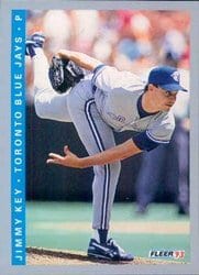 1993 Fleer Base Set Jimmy Key #336 card