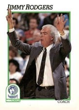 1991-92 Hoops Base Set Jimmy Rodgers #236 card