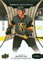 2019-20 Upper Deck Trilogy Base Set Jimmy Schuldt #70 card