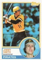 1983 Topps Base Set Jimmy Smith #122 card