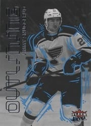 2025-26 Fleer Ultra Outlining Jimmy Snuggerud #OL 15 of 30 card