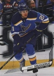 2025-26 Fleer Ultra Rising Stars Jimmy Snuggerud #RS-8 card