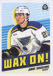 2025-26 O-Pee-Chee Wax On Jimmy Snuggerud #WO-15 card