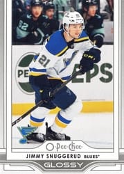 2025-26 Upper Deck O-Pee-Chee Glossy Jimmy Snuggerud #OG-43 card