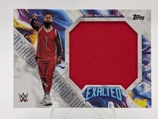 2025 Topps Exalted WWE Wrestling Mega Materials Jimmy Uso #MM-JU card