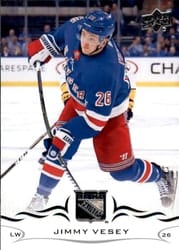 2018-19 Upper Deck Base Set Jimmy Vesey #378 card