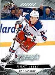 2019-20 Upper Deck MVP Base Set Jimmy Vesey #134 card