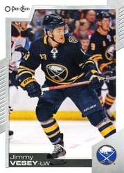 2020-21 O-Pee-Chee Base Set Jimmy Vesey #421 card