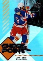 2024-25 Upper Deck Checkpoint Jimmy Vesey #CP-19 card