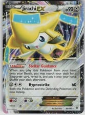 2013 Plasma Blast Jirachi-EX #60 card