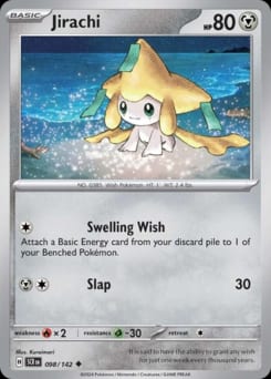 Stellar Crown Jirachi #98 card