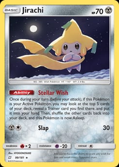 Team Up Jirachi #99 card